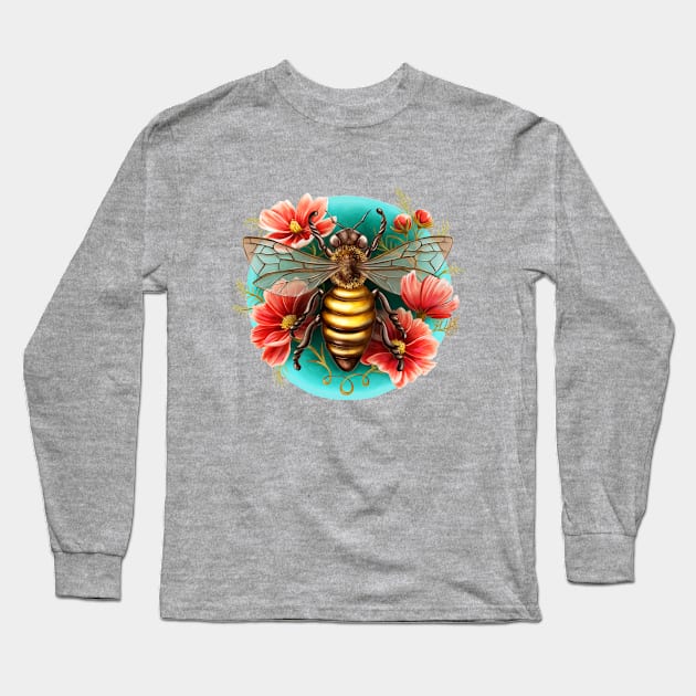 Bee Long Sleeve T-Shirt by solrey